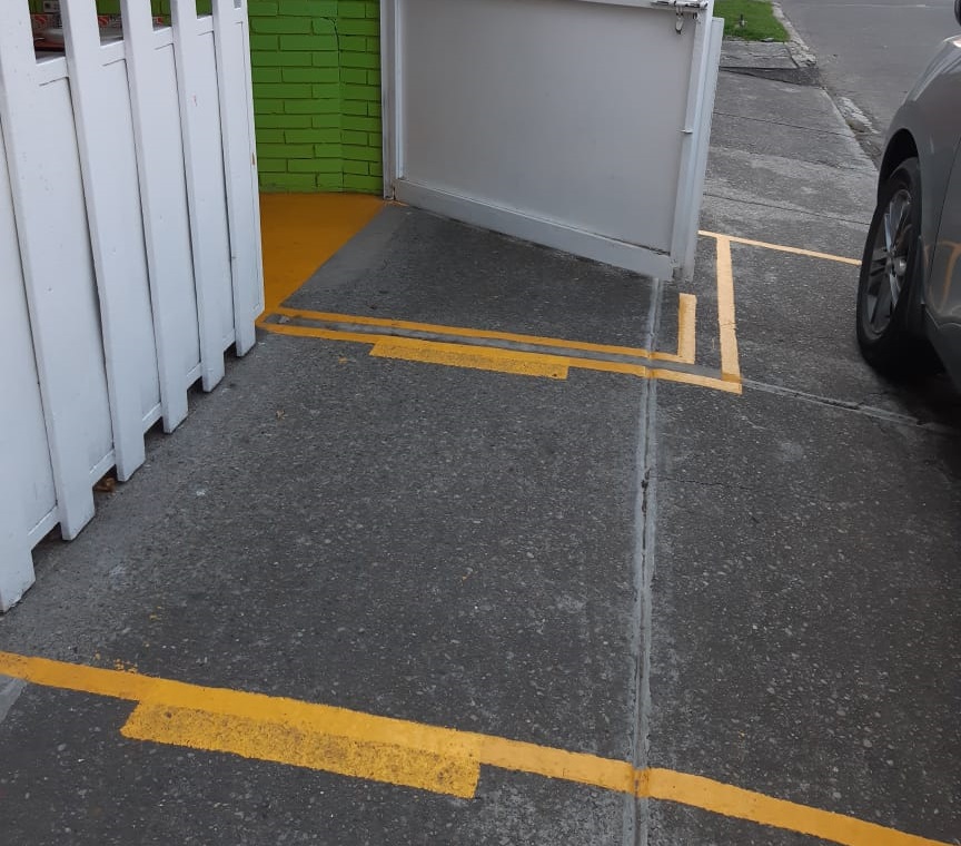  Demarcación al ingreso